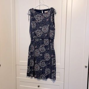 Loft boat neck super soft cotton dress